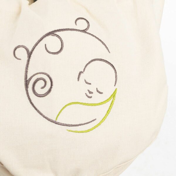 NONOMO Fjedervugge Økologisk med uldmadras NATUR