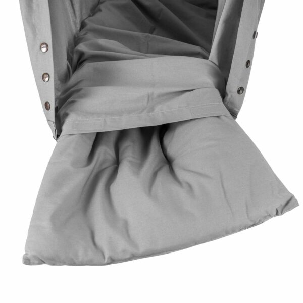 NONOMO Fjedervugge TODDLER Økologisk med mikrofibermadras GRÅ