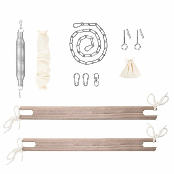 Tvilling Konverteringssæt til NONOMO Slyngevugge (fra 1 til 2 vugger) NATUR